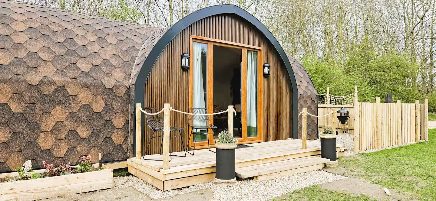 Bell tent exterior
